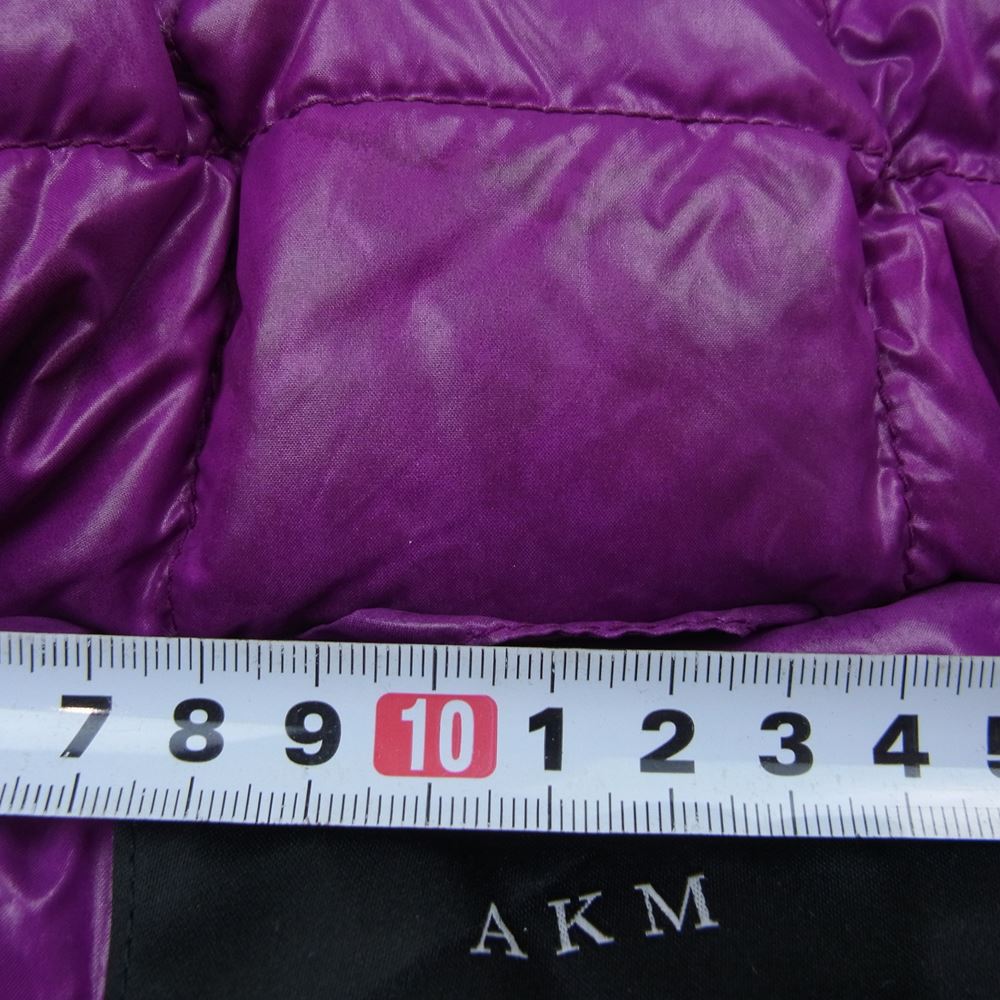 DUVETICA デュベティカ × AKM エーケーエム ダウン ケット  パープル系 S【中古】