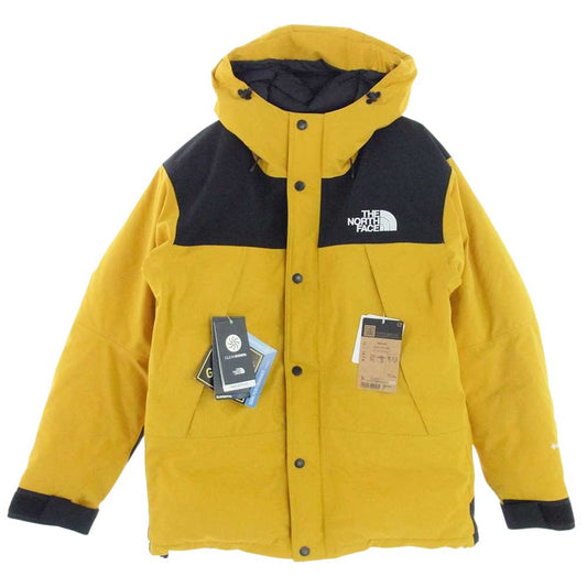 THE NORTH FACE ノースフェイス ND91930 Mountain Down Jacket マウンテン ダウン ジャケット イエロー系 L【新古品】【未使用】【中古】