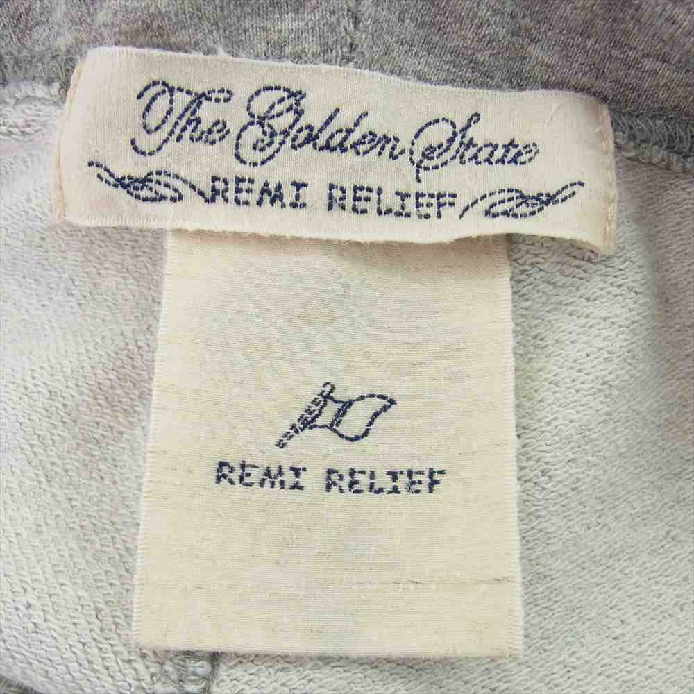 REMI RELIEF レミレリーフ スウェット パンツ グレー系 M【中古】