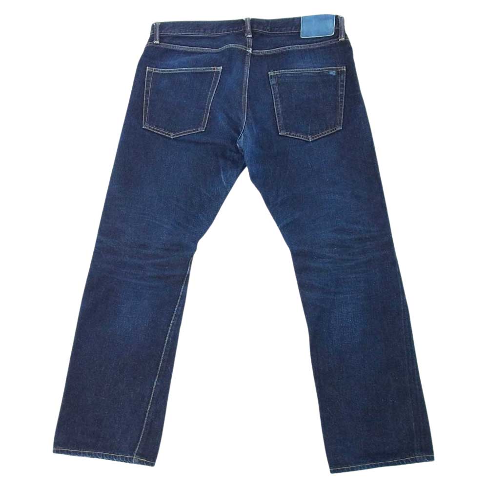 VISVIM ビズビム 21AW 0121205005002 Social Sculpture 01 Slim Raw ソーシャル スカルプチャー スリム デニム パンツ インディゴブルー系【中古】