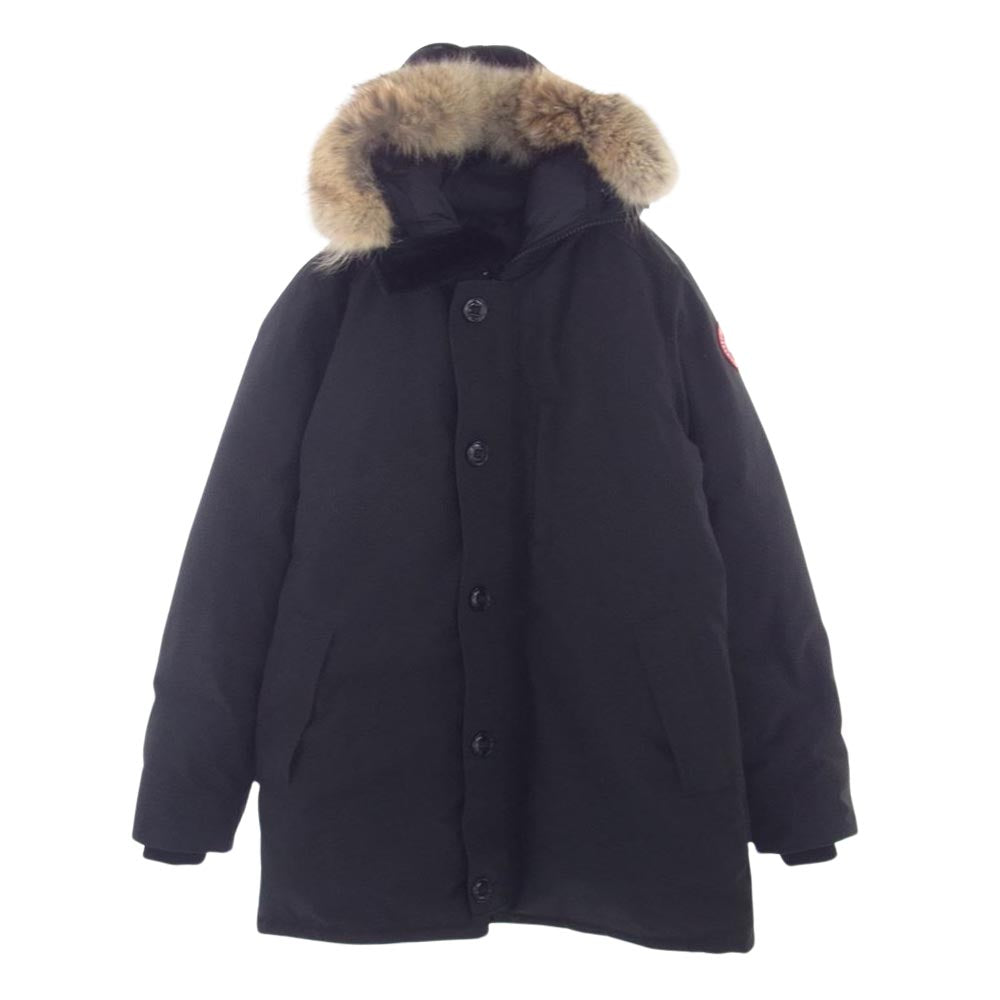 CANADA GOOSE カナダグース 3438JM 国内正規品 サザビーリーグタグ Jasper Parka Heritage ジャスパー ダウン ジャケット ブラック系 XXL【中古】