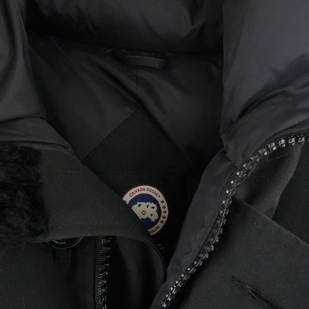 CANADA GOOSE カナダグース 3438JM 国内正規品 サザビーリーグタグ Jasper Parka Heritage ジャスパー ダウン ジャケット ブラック系 XXL【中古】