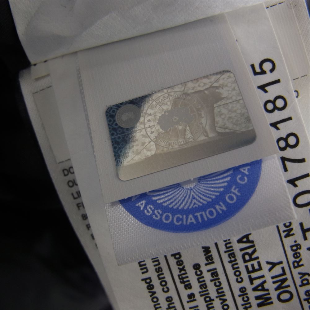 CANADA GOOSE カナダグース 3438JM 国内正規品 サザビーリーグタグ Jasper Parka Heritage ジャスパー ダウン ジャケット ブラック系 XXL【中古】