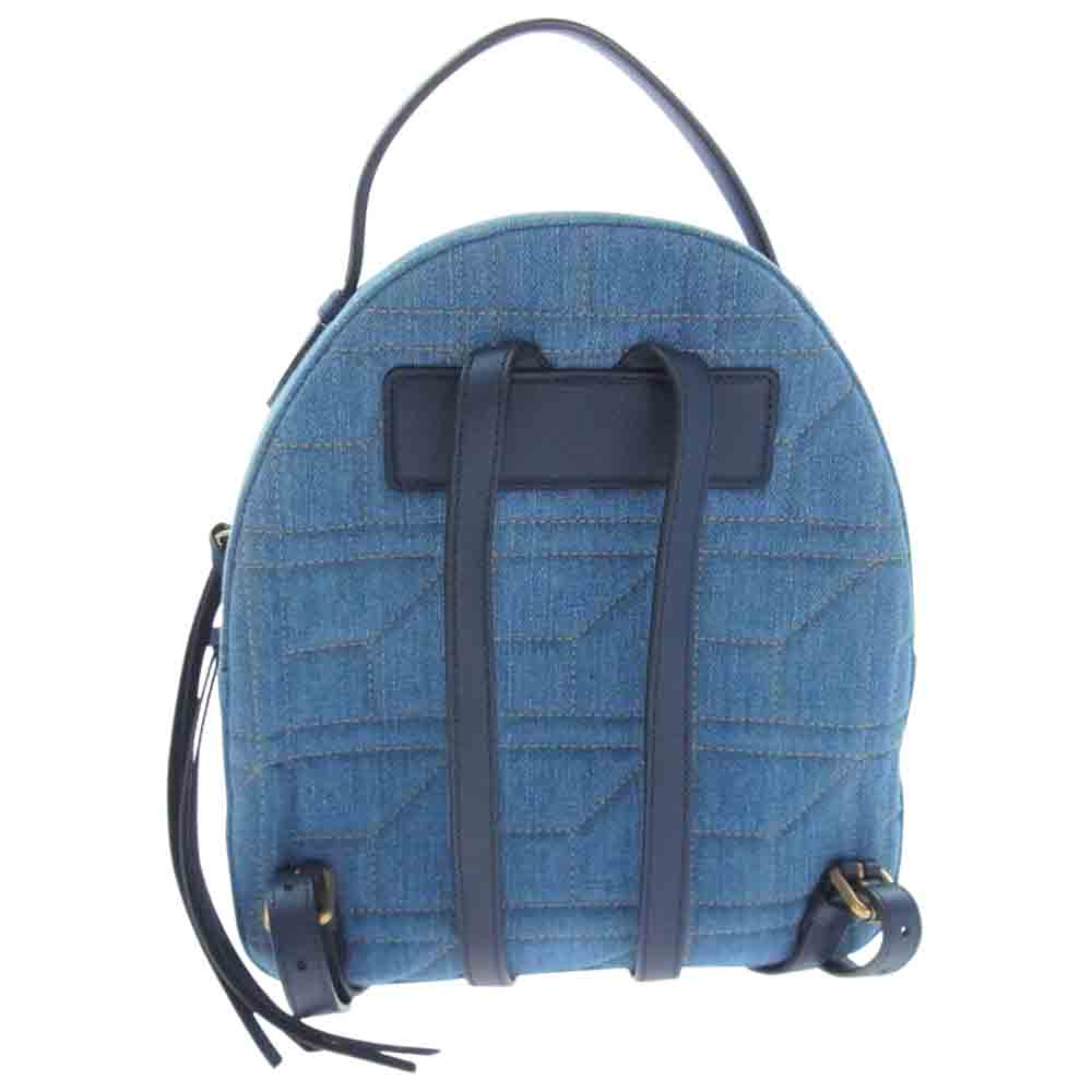 GUCCI グッチ 476671 493075 GGマーモント デニム バックパック インディゴブルー系【中古】