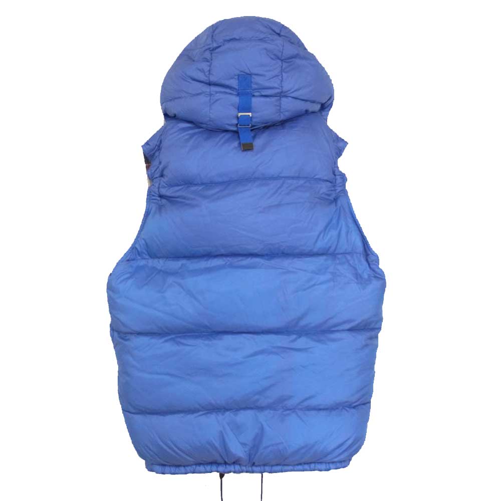 SOPHNET. ソフネット SOPH-112050 裏地チェック リバーシブル ダウン ベスト ブルー系 M【中古】