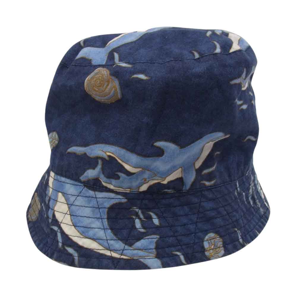 Engineered Garments エンジニアードガーメンツ Bucket Hat バケット ハット 帽子 ブルー系 M【中古】
