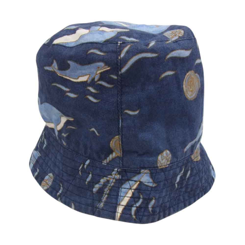 Engineered Garments エンジニアードガーメンツ Bucket Hat バケット ハット 帽子 ブルー系 M【中古】