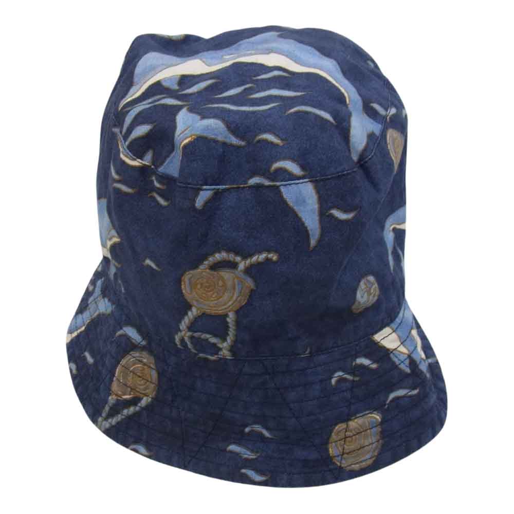 Engineered Garments エンジニアードガーメンツ Bucket Hat バケット ハット 帽子 ブルー系 M【中古】