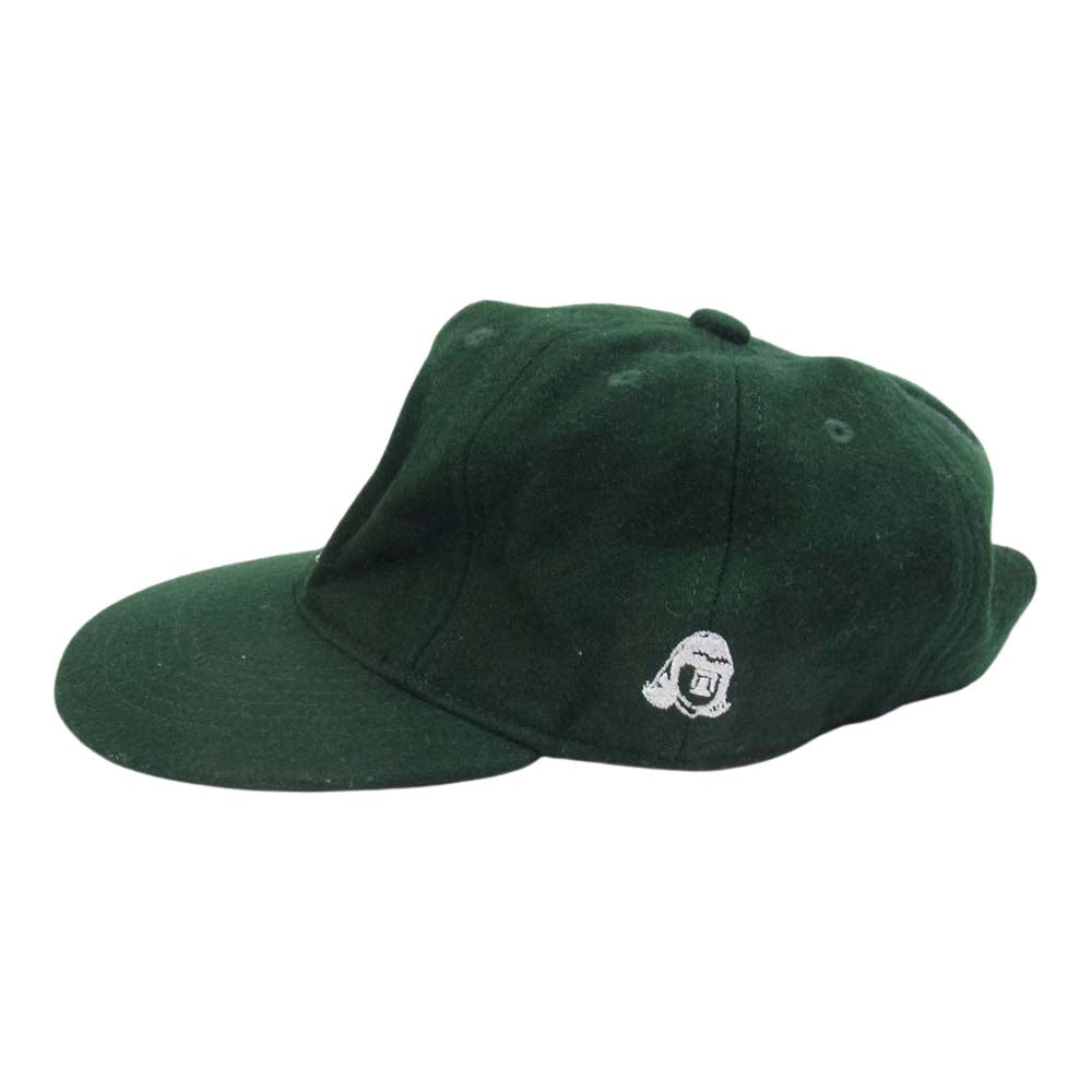 タコマフジレコード DOG IS MY SALVATION CAP キャップ 帽子 グリーン系【中古】