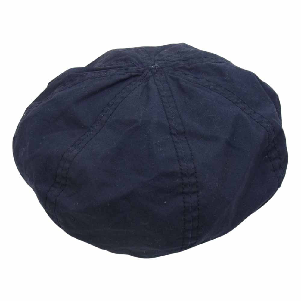 DECHO デコー BERET VENTILE ベレー ベンタイル キャップ ハット 帽子 ネイビー系【中古】
