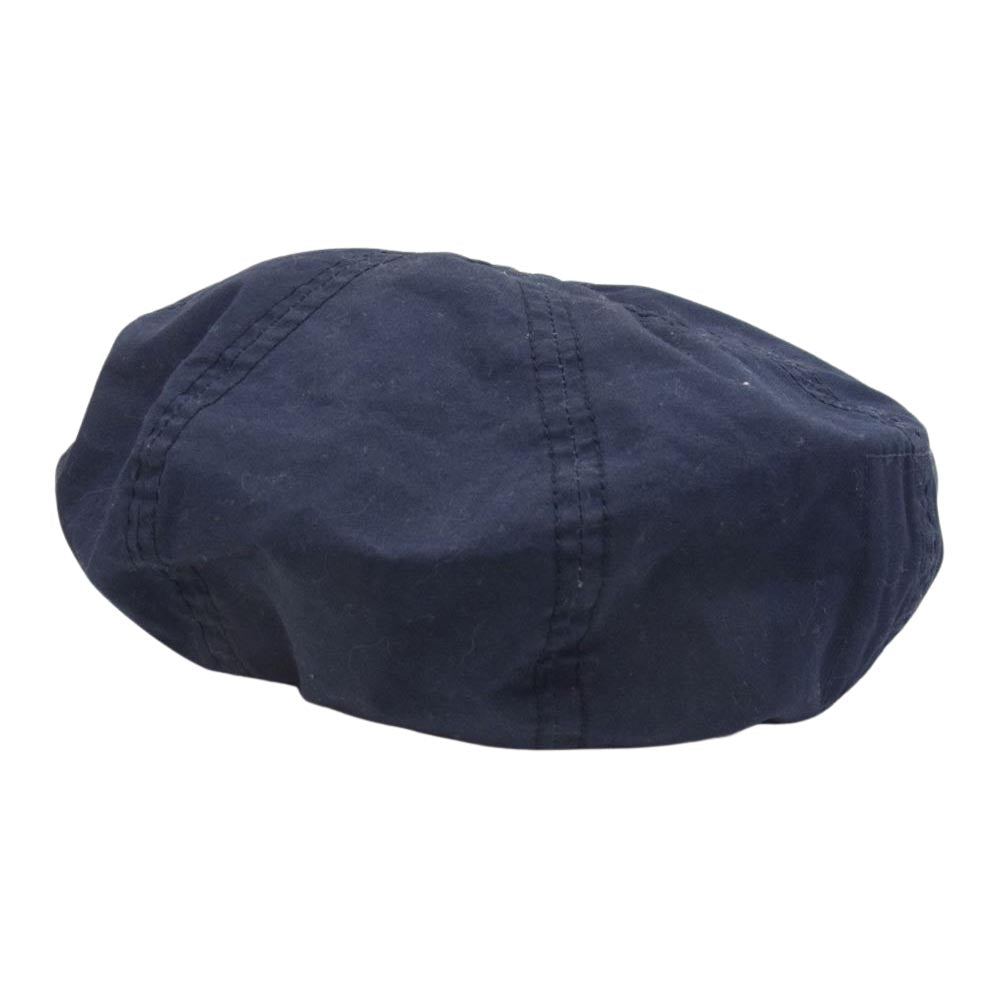 DECHO デコー BERET VENTILE ベレー ベンタイル キャップ ハット 帽子 ネイビー系【中古】