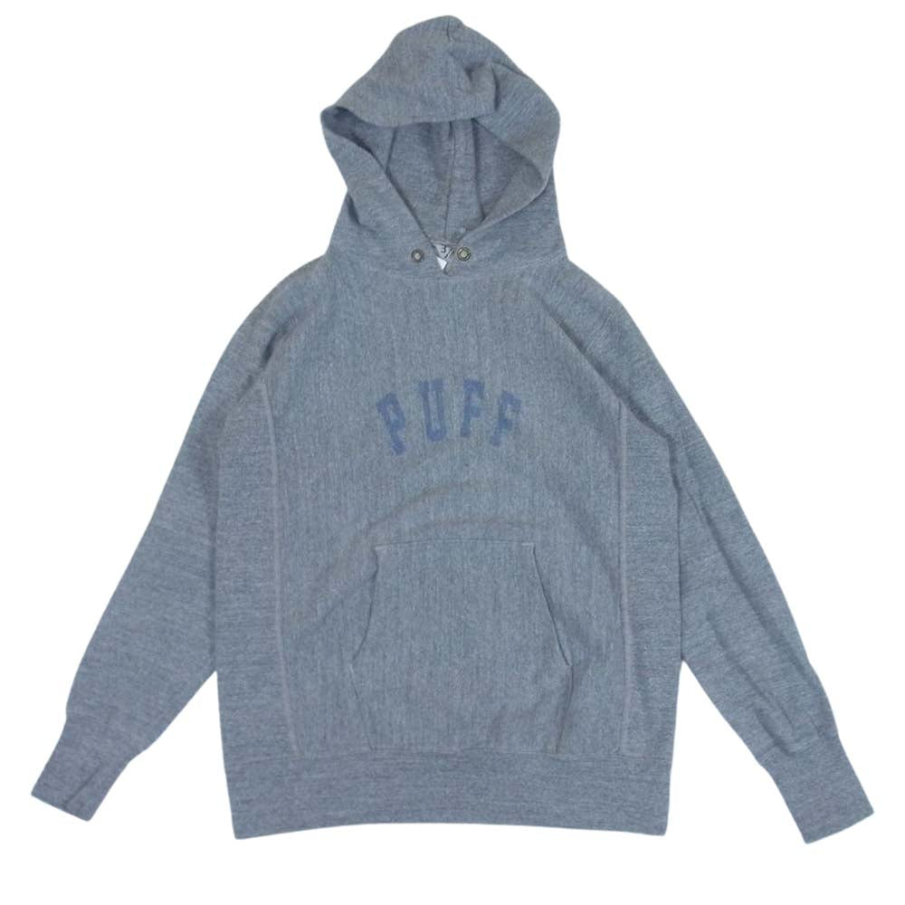 FilMelange フィルメランジェ プリント スウェット プルオーバー パーカー グレー系 3【中古】