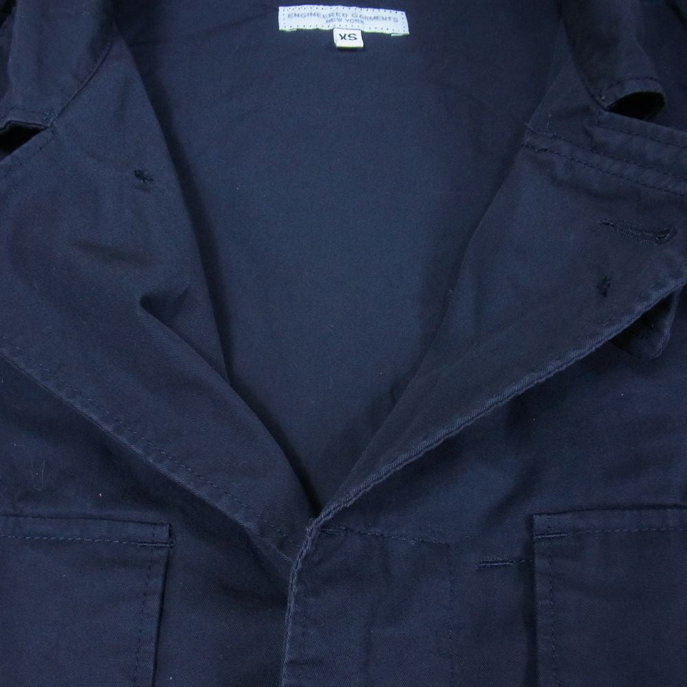 Engineered Garments エンジニアードガーメンツ ミリタリー シャツ ジャケット ダークネイビー系 XS【中古】