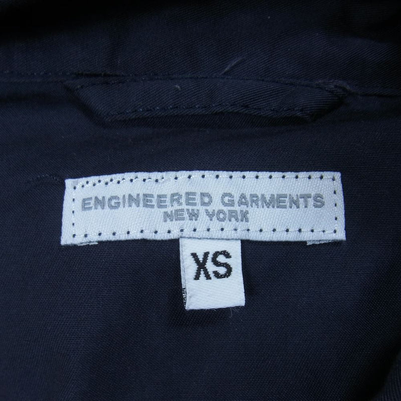 Engineered Garments エンジニアードガーメンツ ミリタリー シャツ ジャケット ダークネイビー系 XS【中古】