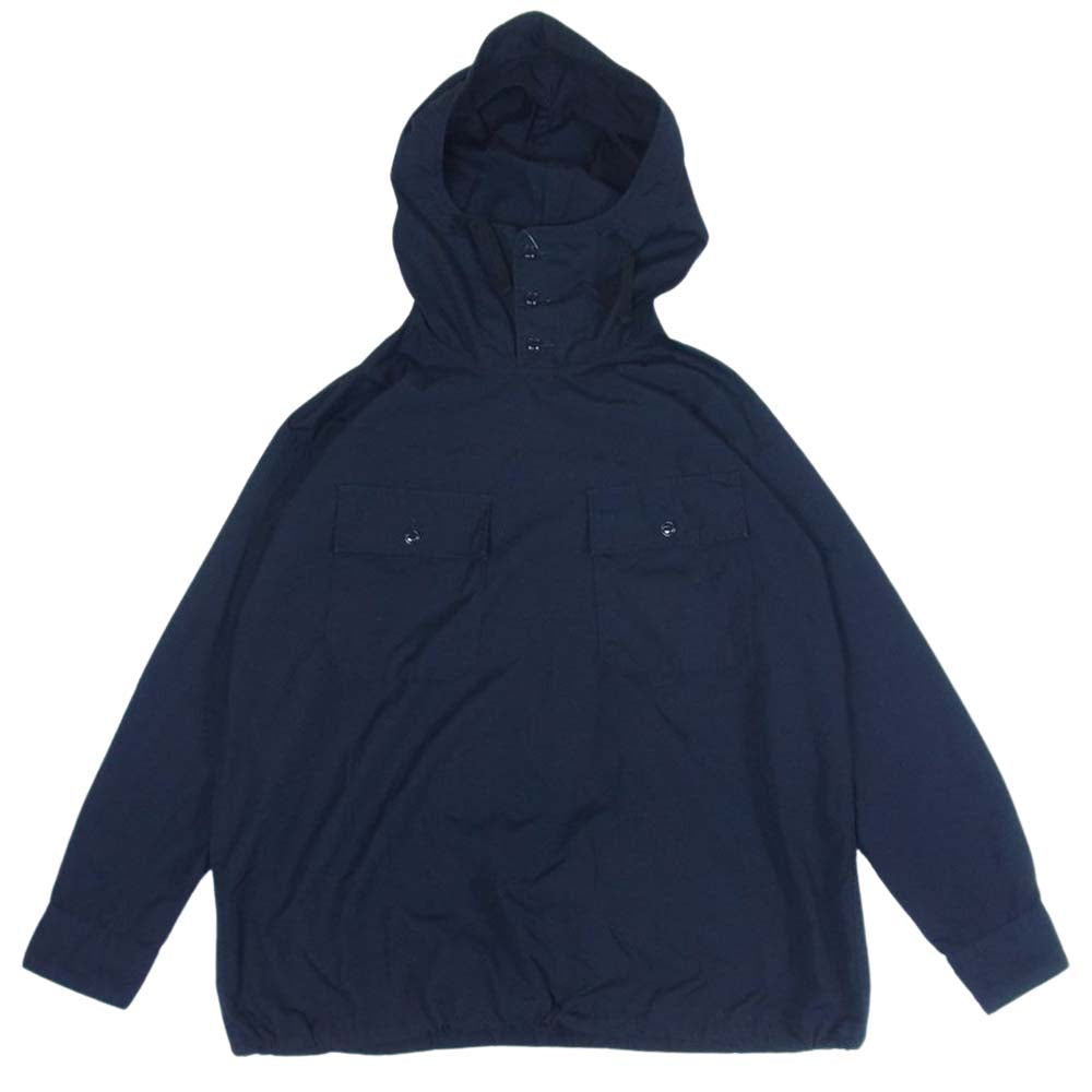 Engineered Garments エンジニアードガーメンツ CAGOULE SHIRT カグール シャツ アノラック シャツ ブラック系 ネイビー系 XS【中古】