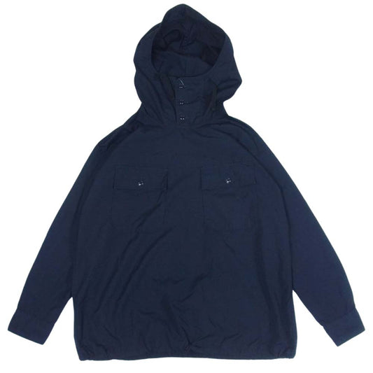 Engineered Garments エンジニアードガーメンツ CAGOULE SHIRT カグール シャツ アノラック シャツ ブラック系 ネイビー系 XS【中古】
