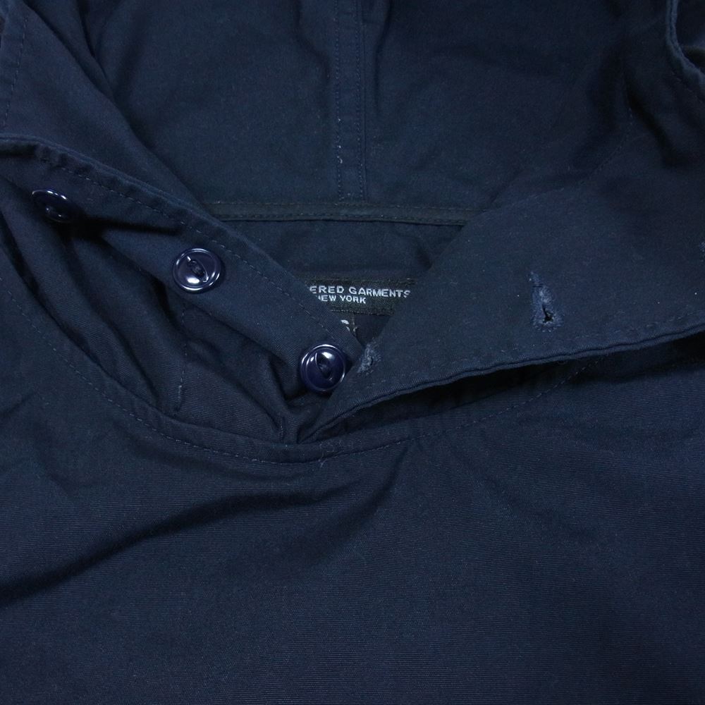Engineered Garments エンジニアードガーメンツ CAGOULE SHIRT カグール シャツ アノラック シャツ ブラック系 ネイビー系 XS【中古】