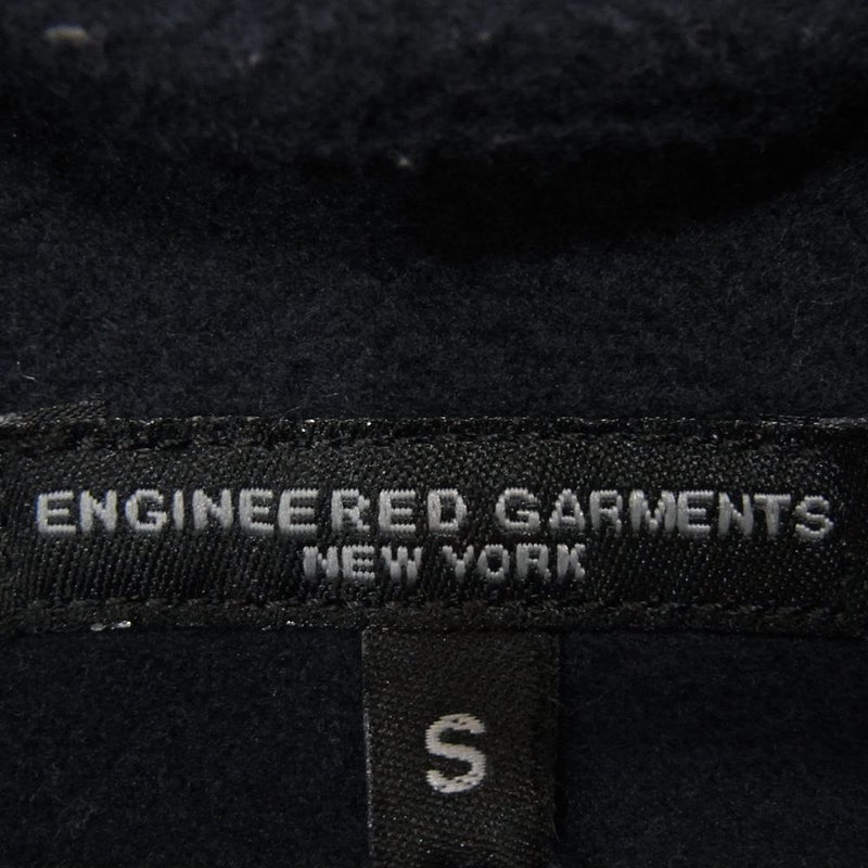 Engineered Garments エンジニアードガーメンツ Field Vest Polyester Fleece フィールド ベスト フリース ネイビー系 S【中古】