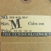 TENDERLOIN テンダーロイン CREW NECK SWEAT クルー ネック スウェット ダブルネック 日本製 ブラウン系 M【美品】【中古】