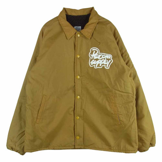 Psicom サイコム BOA COACH JKT SUPPLY ボア コーチ ジャケット ナイロン 日本製 ブラウン系 M【美品】【中古】