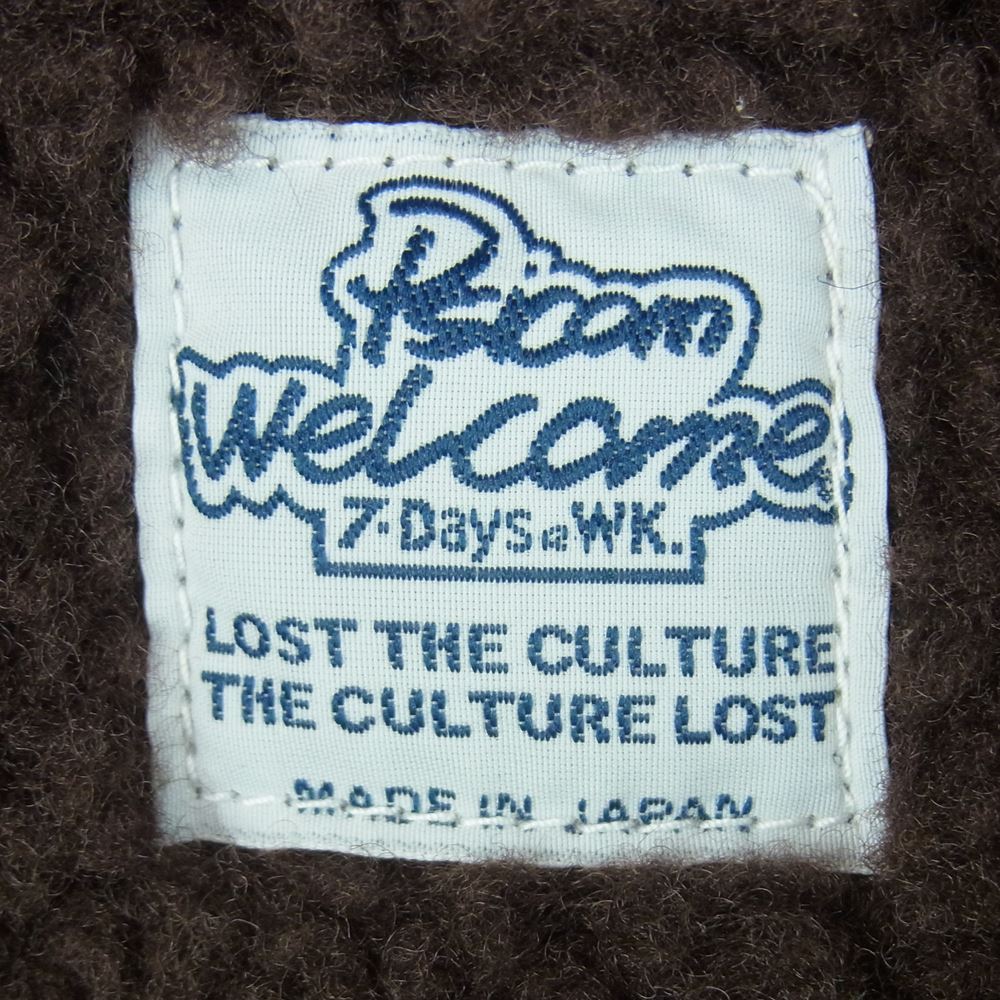 Psicom サイコム BOA COACH JKT SUPPLY ボア コーチ ジャケット ナイロン 日本製 ブラウン系 M【美品】【中古】