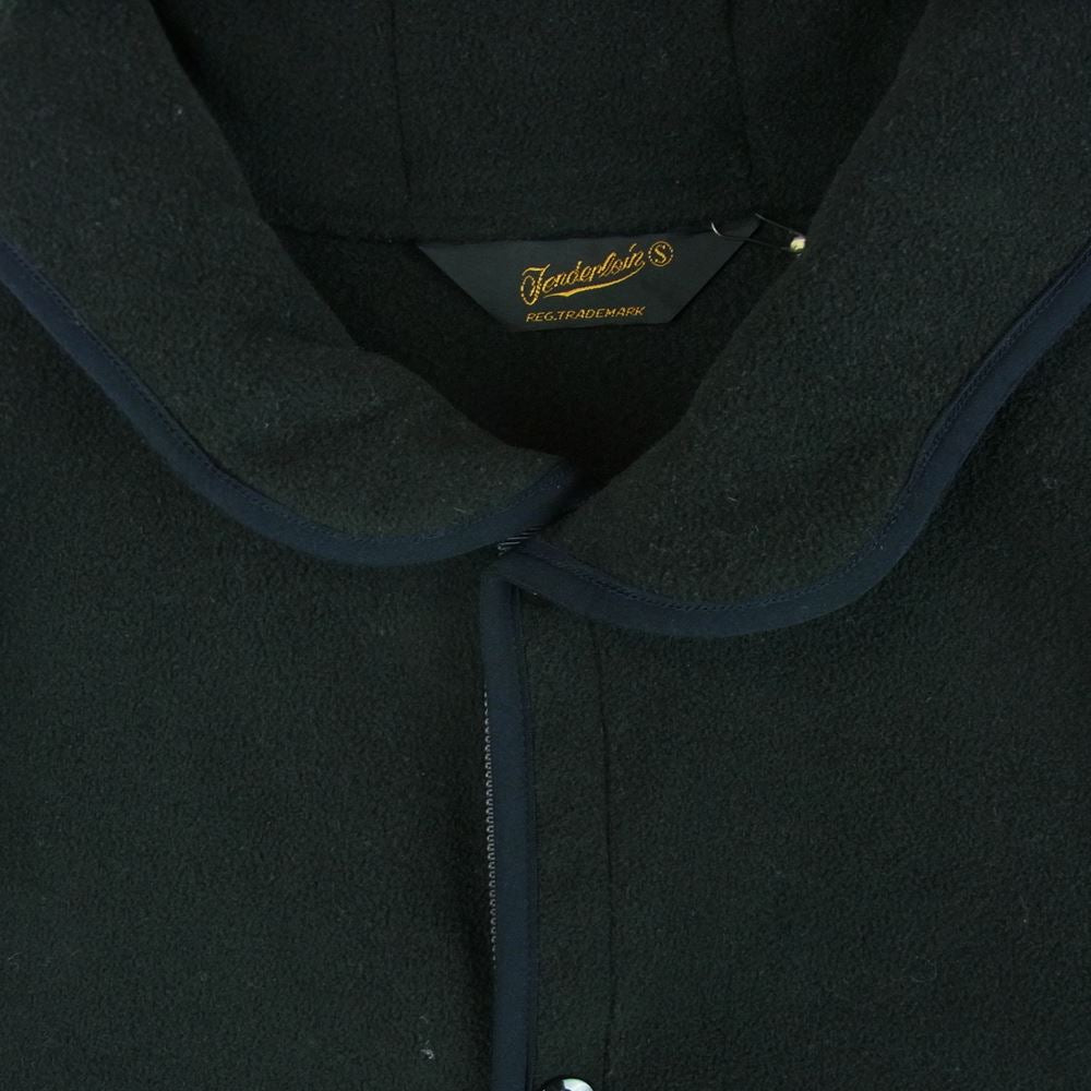 TENDERLOIN テンダーロイン FLEECE JKT フリース ジャケット ポリエステル 日本製 ブラック系 S【中古】
