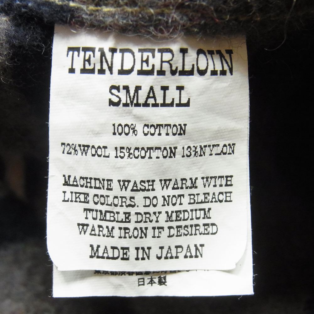 TENDERLOIN テンダーロイン 20AW DUCK HOODED JKT ダック フーデット ジャケット 日本製 カーキ系 S【極上美品】【中古】