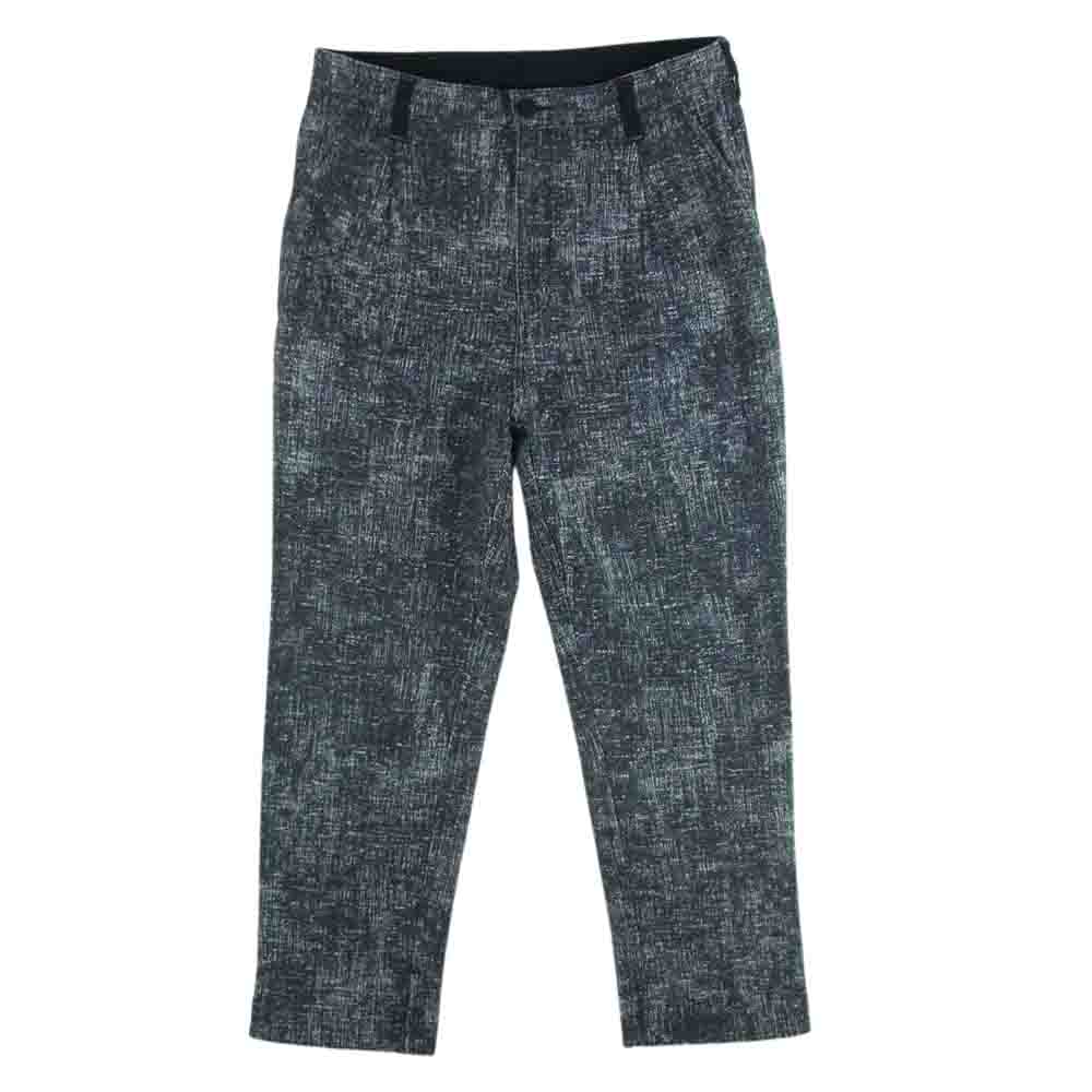 PORTER CLASSIC ポータークラシック PEELED CLOTH CROPPED PANTS ピールドクロス クロップド パンツ 日本製 グレー系 M【中古】