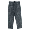 PORTER CLASSIC ポータークラシック PEELED CLOTH CROPPED PANTS ピールドクロス クロップド パンツ 日本製 グレー系 M【中古】