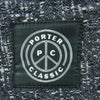 PORTER CLASSIC ポータークラシック PEELED CLOTH CROPPED PANTS ピールドクロス クロップド パンツ 日本製 グレー系 M【中古】
