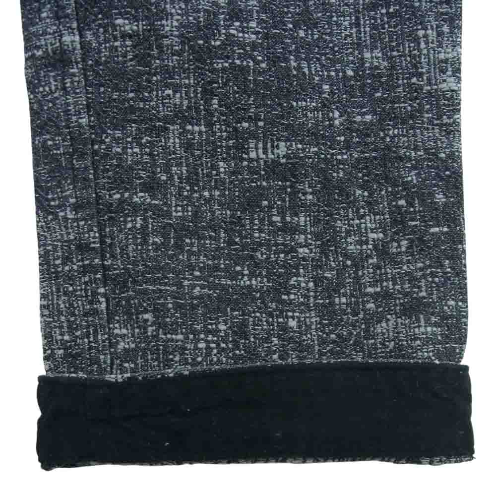 PORTER CLASSIC ポータークラシック PEELED CLOTH CROPPED PANTS ピールドクロス クロップド パンツ 日本製 グレー系 M【中古】