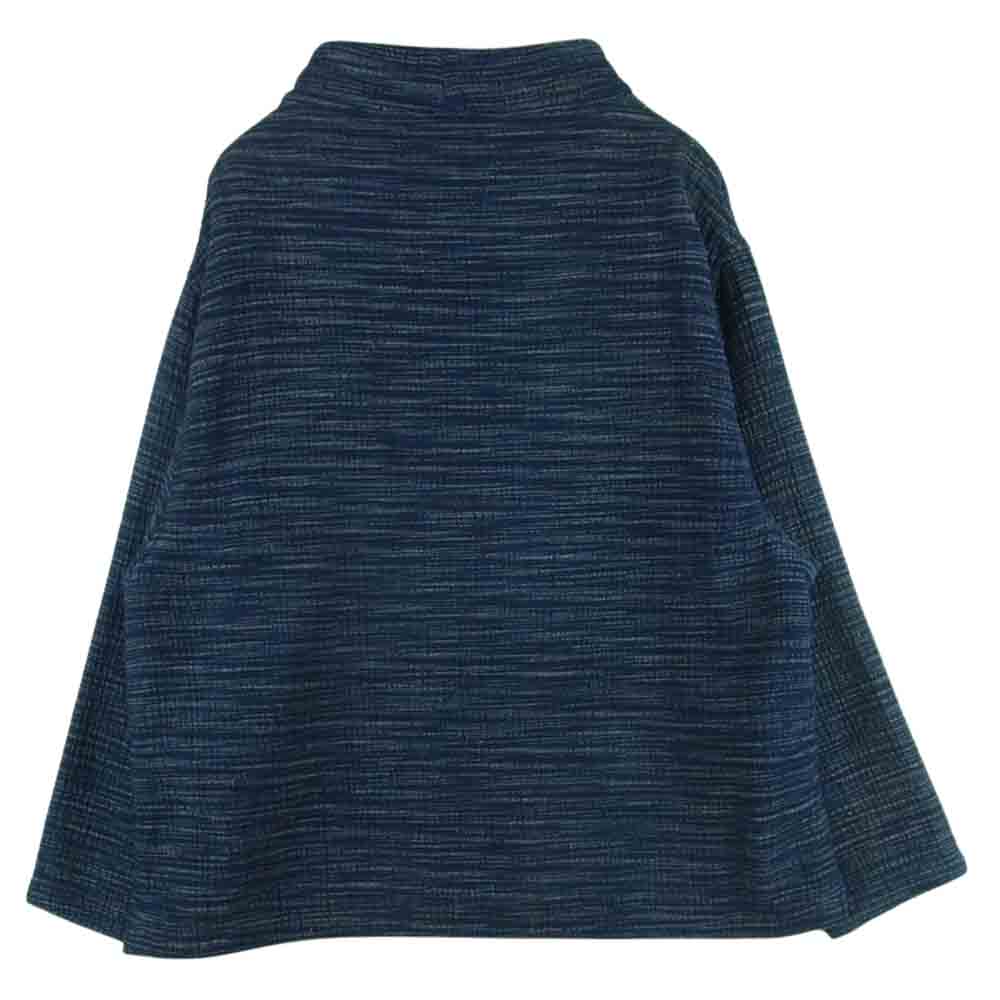 PORTER CLASSIC ポータークラシック 19AW KASURI SMOCK INDIGO 絣 カスリ スモック インディゴ プルオーバー ジャケット シャツ インディゴブルー系 1【中古】