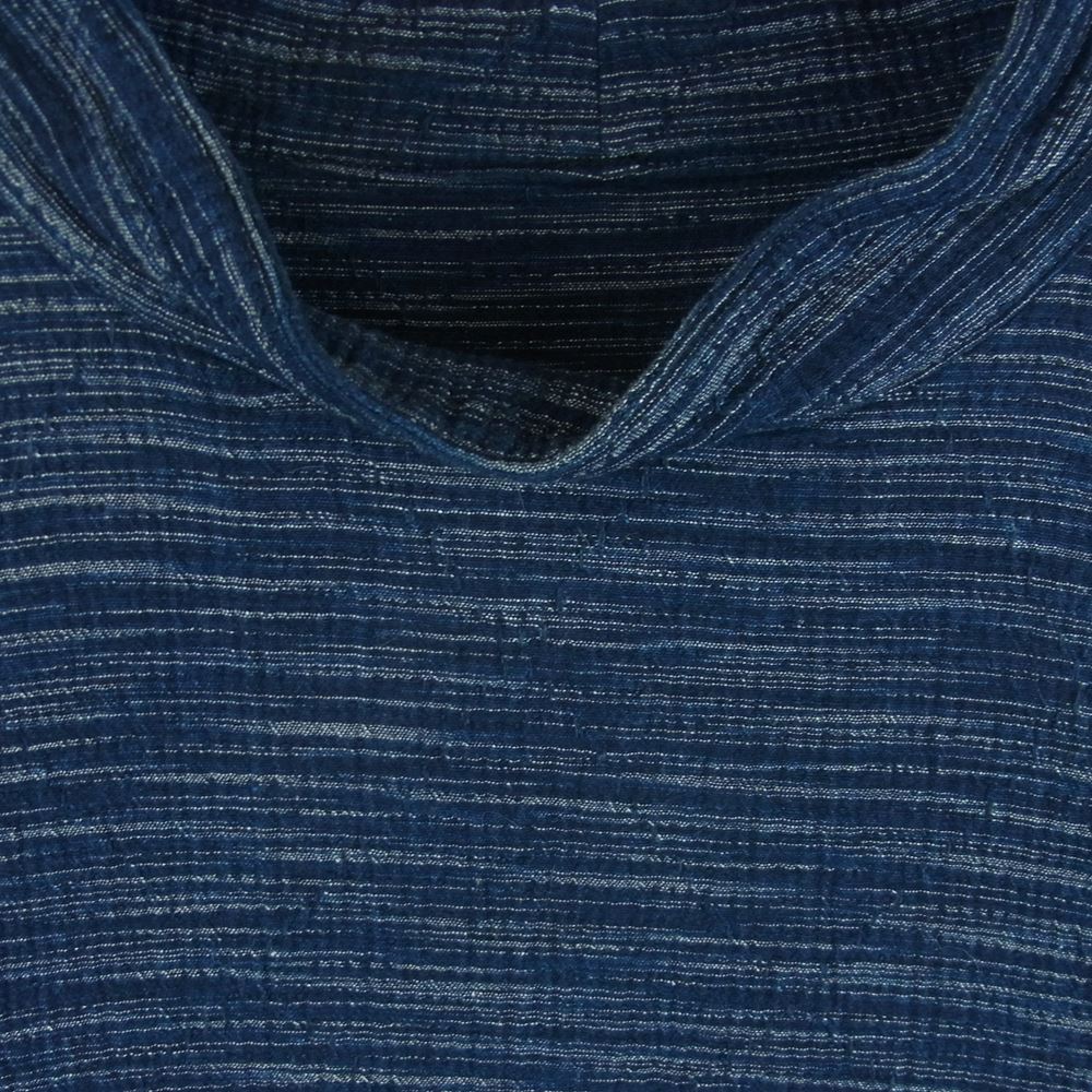 PORTER CLASSIC ポータークラシック 19AW KASURI SMOCK INDIGO 絣 カスリ スモック インディゴ プルオーバー ジャケット シャツ インディゴブルー系 1【中古】