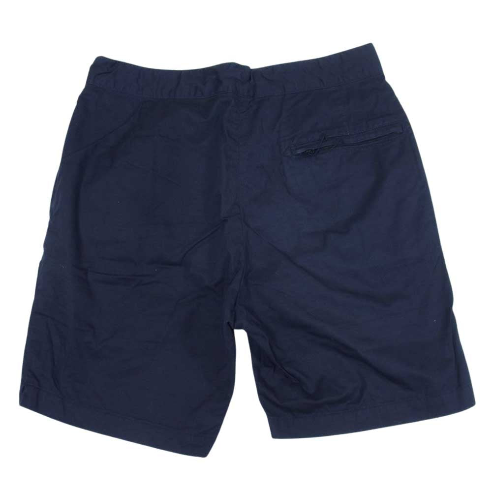 Engineered Garments エンジニアードガーメンツ ワンタック ウール ハーフ パンツ ネイビー系 XS【中古】