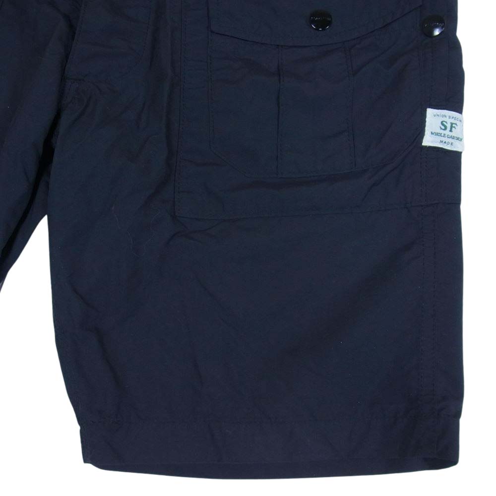 SASAFRAS ササフラス Botanical Scout Pants 1/2 ボタニカル スカウト パンツ 1/2 ショーツ ブラック系 S【中古】