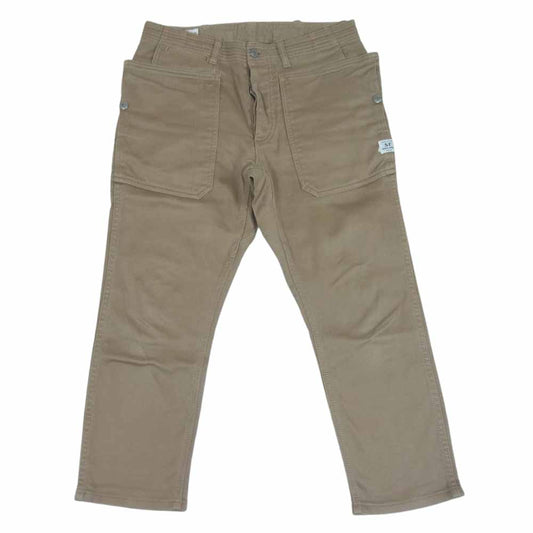 SASAFRAS ササフラス Fall Leaf Pants チノパン 無地 コットン フォール リーフ パンツ ベージュ系 S【中古】