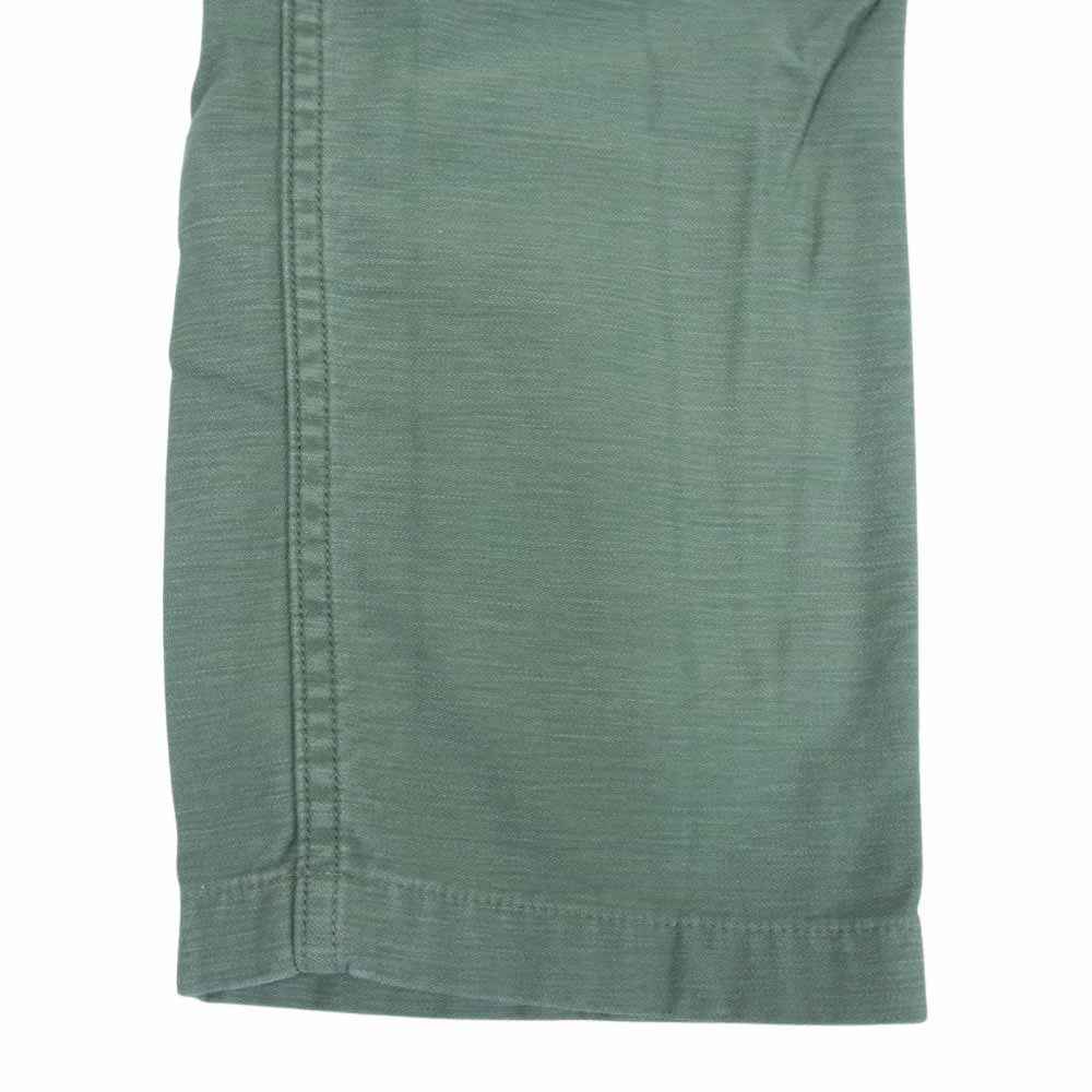 orSlow オアスロウ US ARMY FATIGUE PANTS ユーエス アーミー ファティーグ パンツ グリーン系 M【中古】