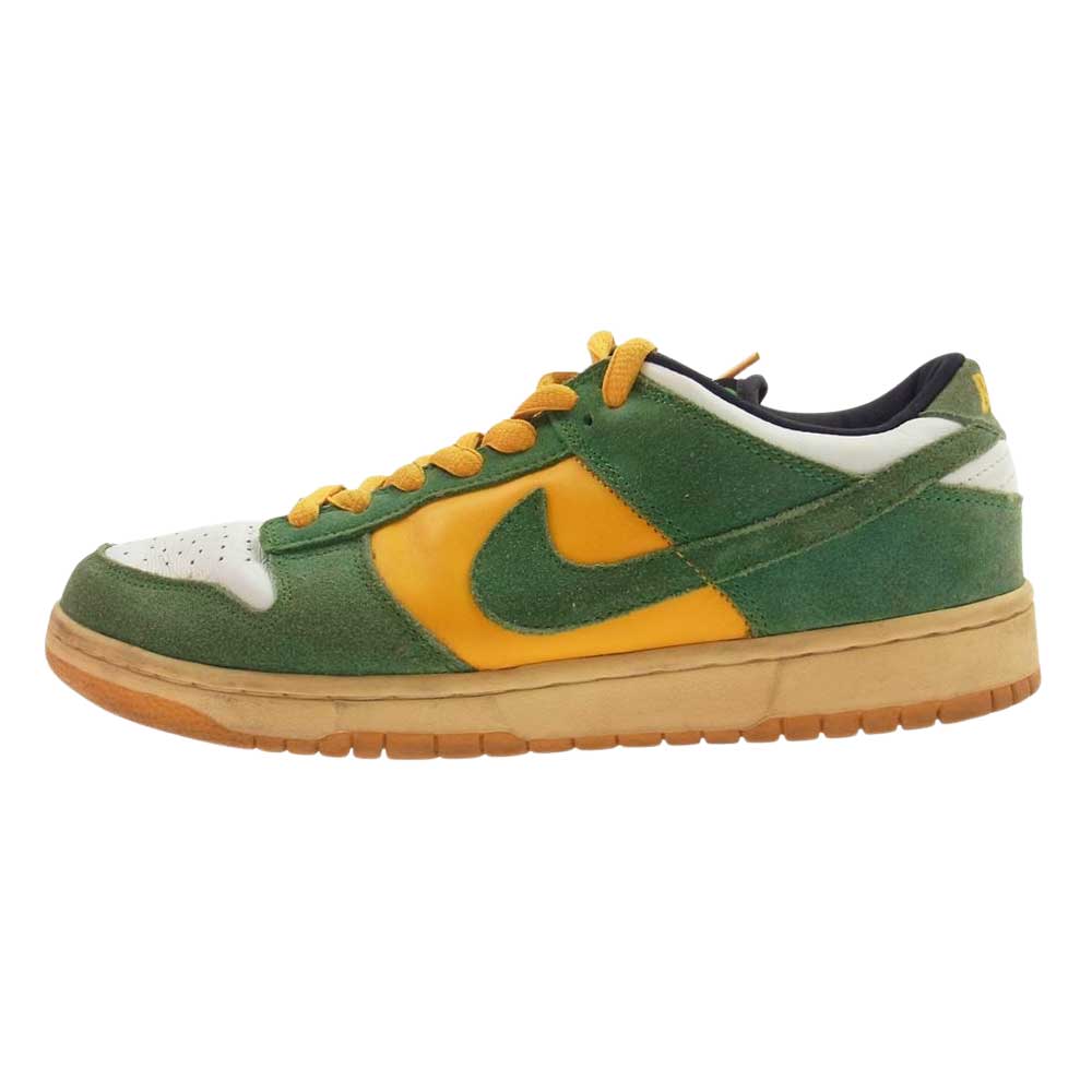 NIKE ナイキ 304292-132 【観賞用】DUNK LOW PRO SB ダンク ロー プロ バック スニーカー グリーン系 27.5cm【中古】
