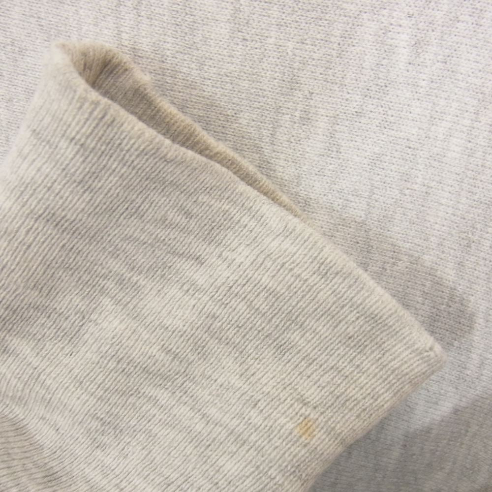 Champion チャンピオン ヴィンテージ 90s USA製 刺繍タグ リバースウィーブ スウェット グレー グレー系 L【中古】