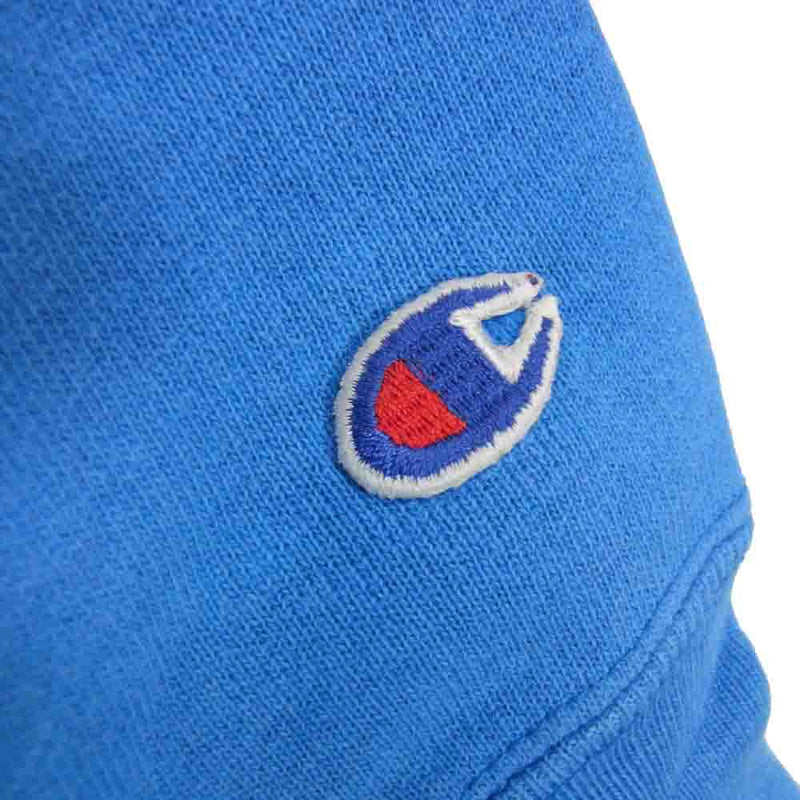 Champion チャンピオン ヴィンテージ 90s USA製 刺繍タグ リバースウィーブス スウェット ブルー系 ブルー系 M【中古】