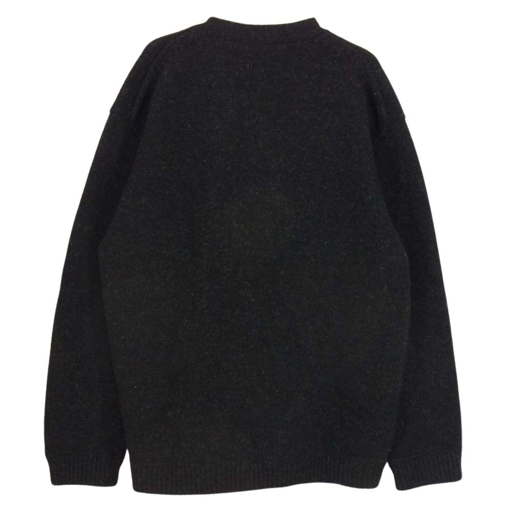 crepuscule クレプスキュール ニット ジップ カーディガン ブラック系 1【中古】