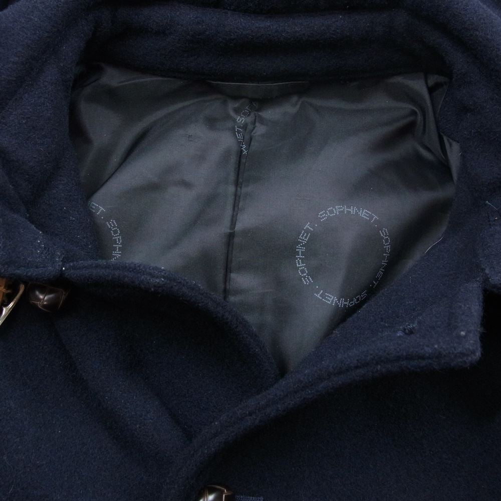 SOPHNET. ソフネット SOPH-123035 WOOL MELTON HOODED SHORT