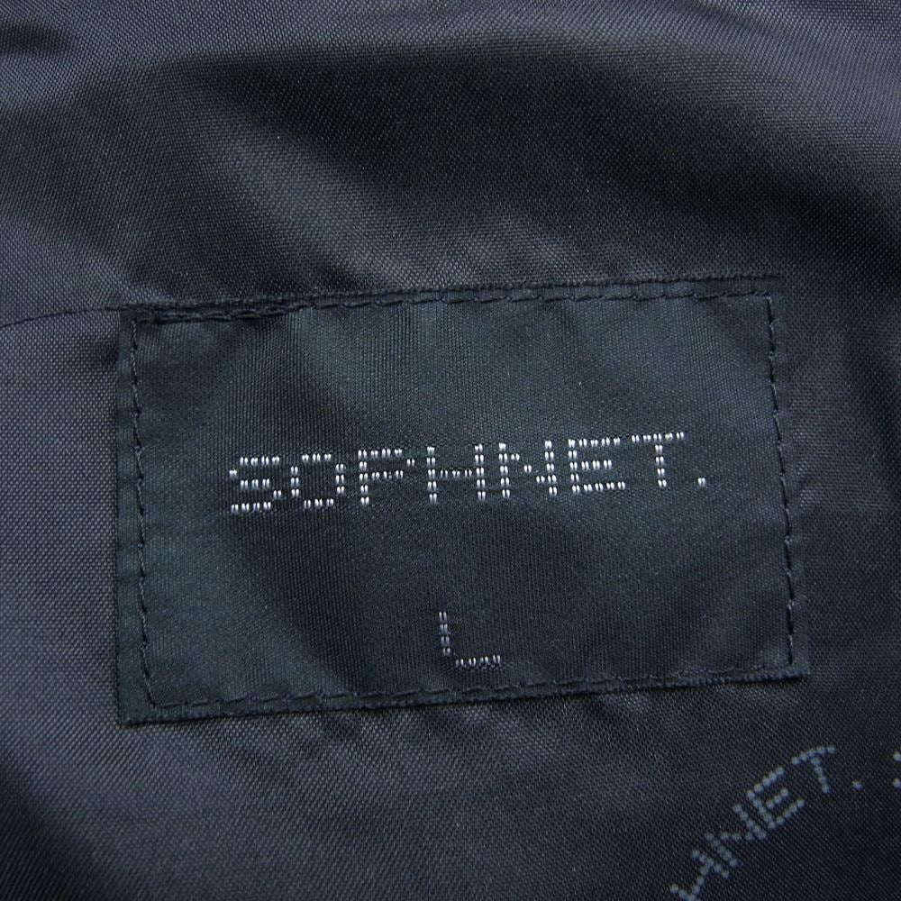 SOPHNET. ソフネット SOPH-123035 WOOL MELTON HOODED SHORT