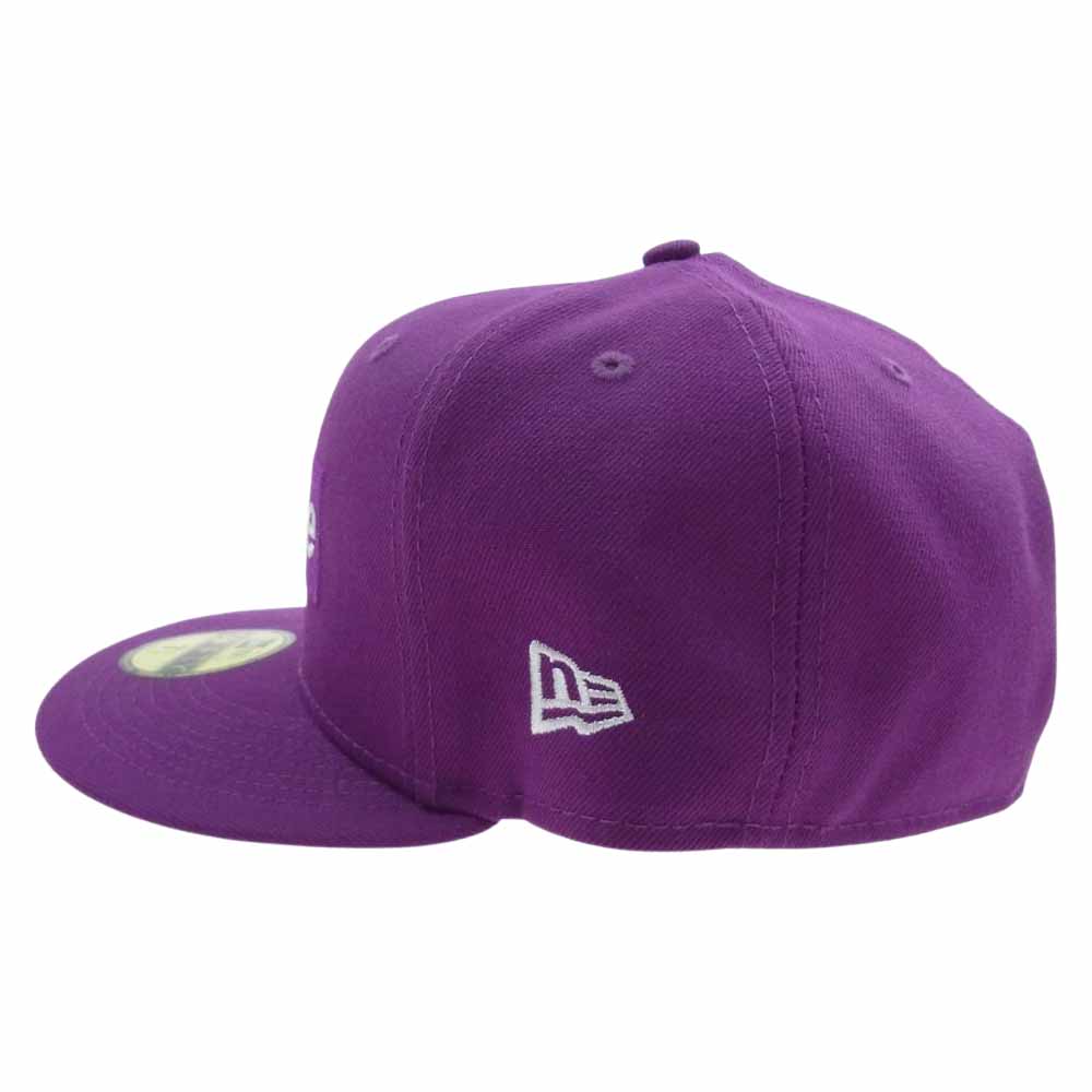 Supreme シュプリーム 21AW No Comp Box Logo New Era ニューエラ ボックスロゴ ベースボール キャップ パープル パープル系【美品】【中古】