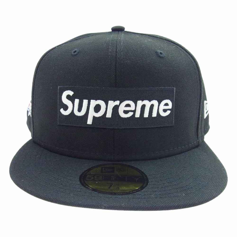 Supreme シュプリーム 21AW No Comp Box Logo New Era ニューエラ ボックスロゴ ベースボール キャップ ブラック ブラック系【美品】【中古】