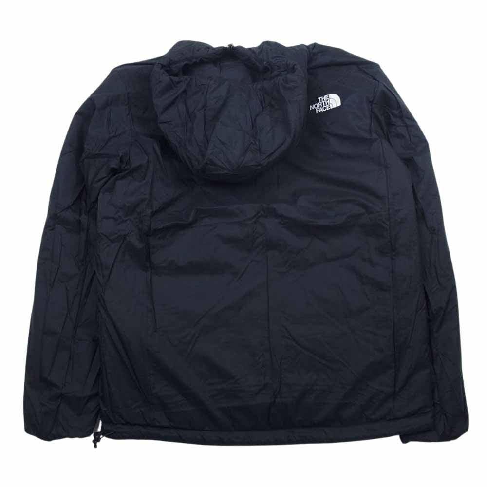 THE NORTH FACE ノースフェイス NY82180 Reversible Anytime Insulated Hoodie リバーシブル エニータイム インサレーテッド フーディ ジャケット ブラック系 M【新古品】【未使用】【中古】