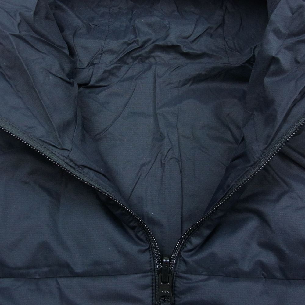 THE NORTH FACE ノースフェイス NY82180 Reversible Anytime Insulated Hoodie リバーシブル エニータイム インサレーテッド フーディ ジャケット ブラック系 M【新古品】【未使用】【中古】