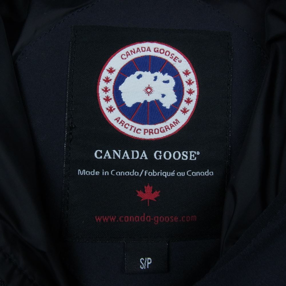 CANADA GOOSE カナダグース 2302JL MACKENZIE PARKA マッケンジー パーカー ダウン コート ネイビー系 S【中古】