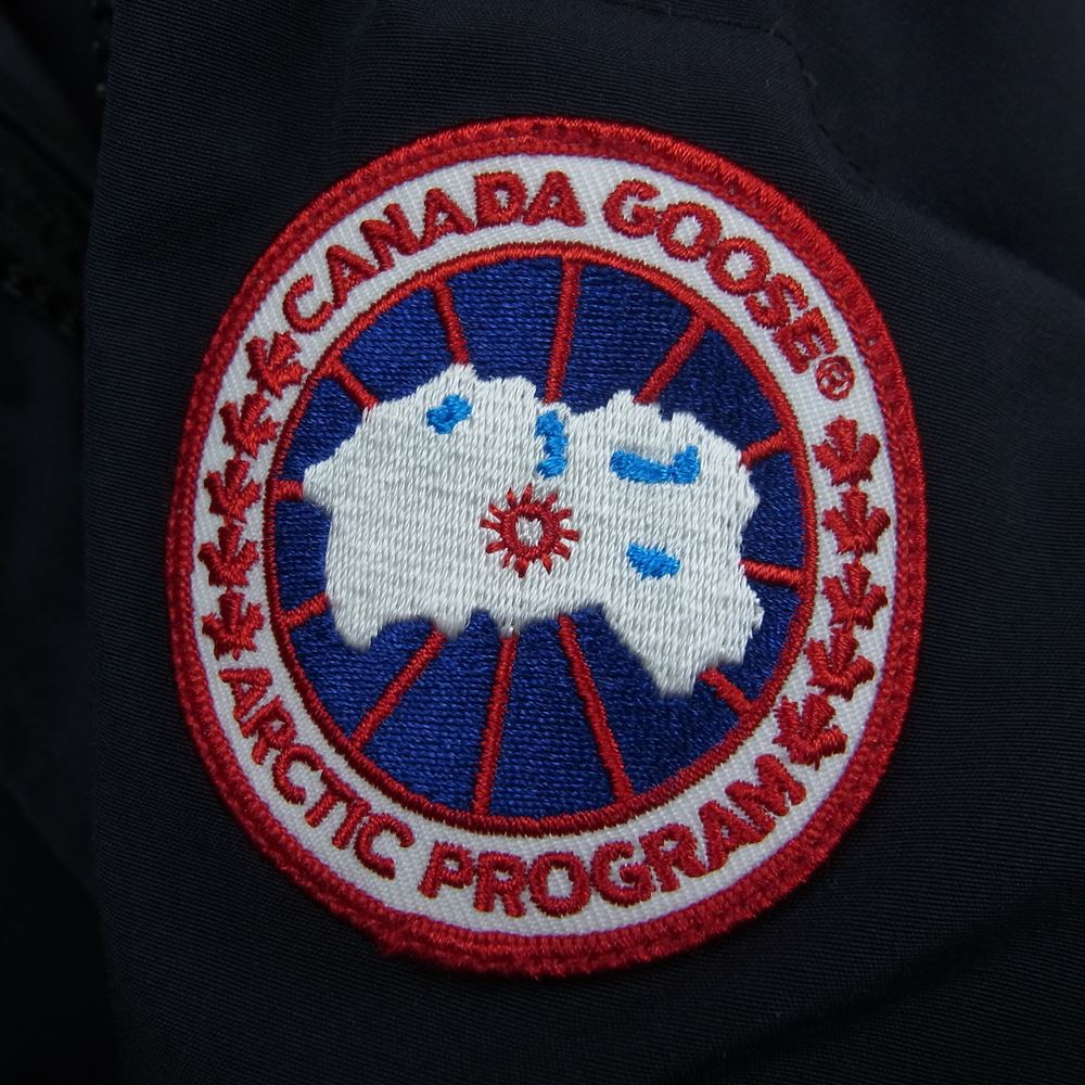 CANADA GOOSE カナダグース 2302JL MACKENZIE PARKA マッケンジー パーカー ダウン コート ネイビー系 S【中古】