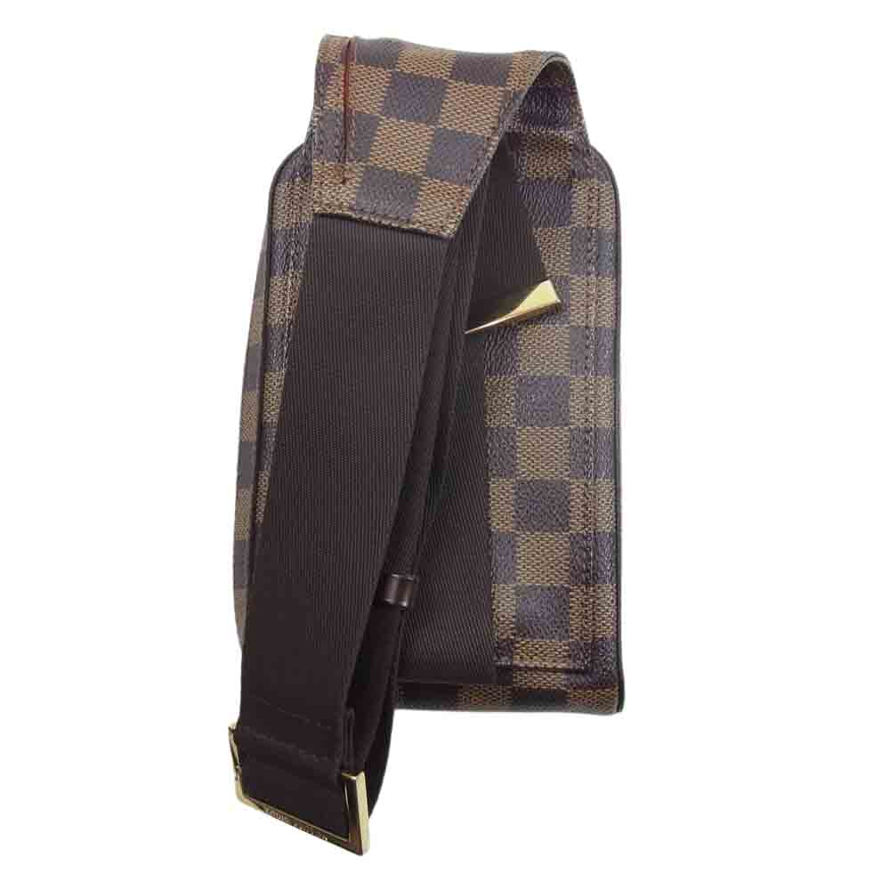 LOUIS VUITTON ルイ・ヴィトン N51994 ダミエ ジェロニモス ウエスト バッグ ブラウン系【中古】
